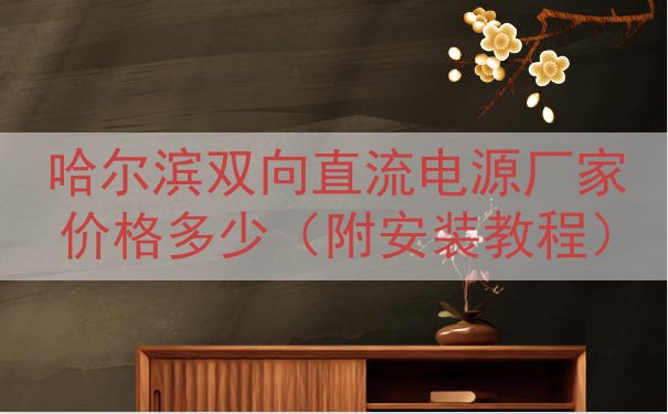 哈尔滨双向直流电源厂家价格多少（附安装教程）